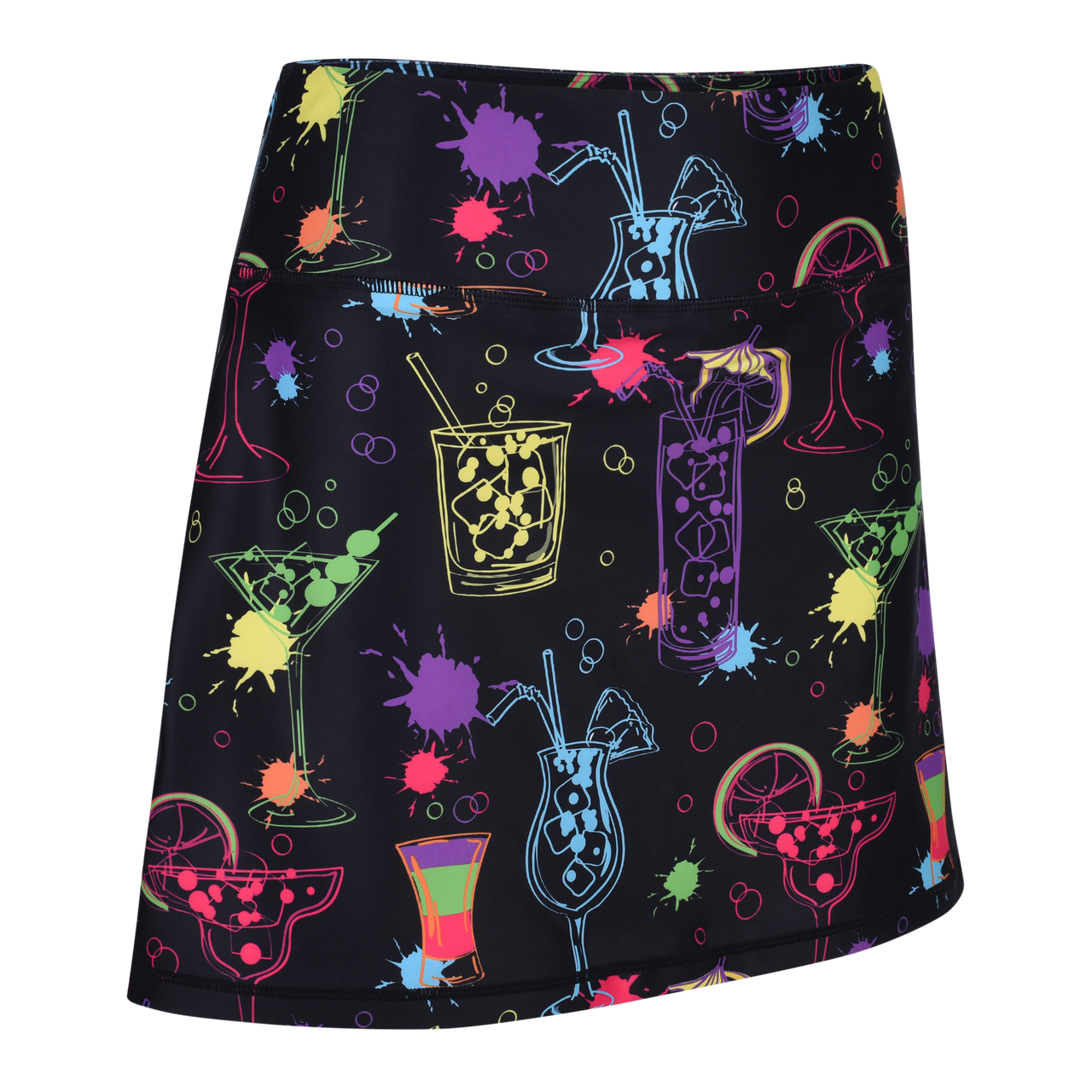 Cocktail Splash Women's Golf Skort by ReadyGOLF