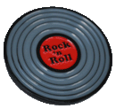 ReadyGolf: Rock & Roll LP Record Ball Marker & Hat Clip