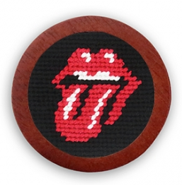 Smathers & Branson: Needlepoint Golf Ball Marker - Rolling Stones