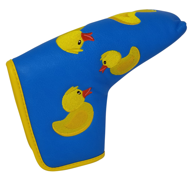Duck Hook / Rubber Duckie Embroidered Putter Cover - Blade by ReadyGOLF
