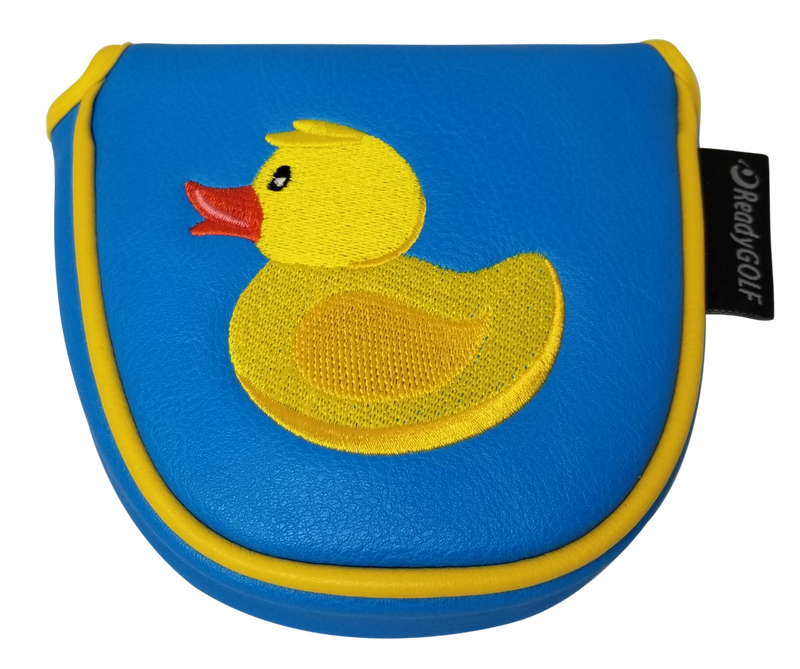 Duck Hook / Rubber Duckie Embroidered Putter Cover - Mallet by ReadyGOLF