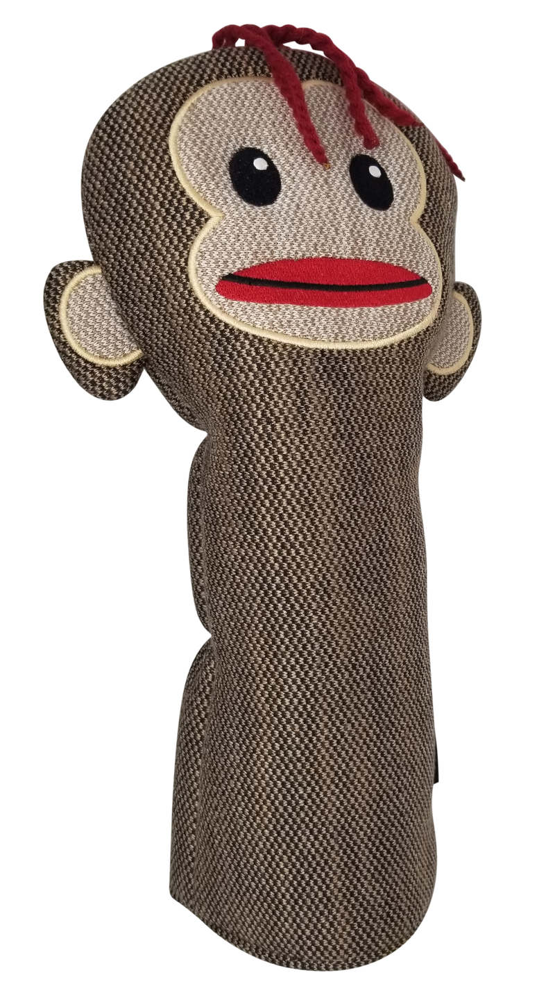 Sock Monkey Embroidered Driver Headcover by ReadyGOLF
