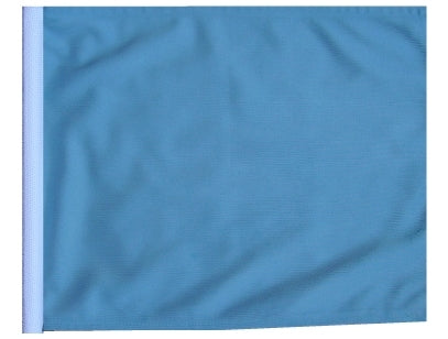 SSP Flags: 11x15 inch Golf Cart Replacement Flag - Light Blue/Sky Blue