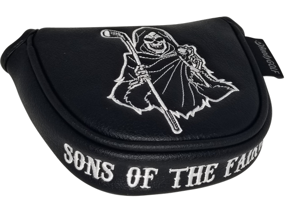 Sons of the Fairway Embroidered Putter Cover by ReadyGOLF - Mallet