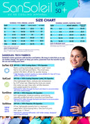 SanSoleil Ladies Fiesta Pink UPF 50 SolTek Ice Tennis Sport/Crew 900603 (Size Large) SALE