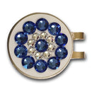 Blingo Ball Markers: Sapphire on White