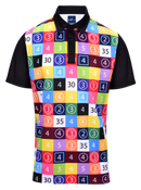 Scorecard Mens Golf Polo Shirt by ReadyGOLF