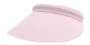 Dolly Mama: Ladies Kaitlyn Clip on Crystal Visor Hats
