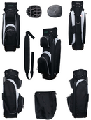 Just 4 Golf: Golf Cart Bag - Gray Golf Bags