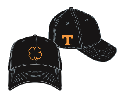 Black Clover: Premium Collegiate Clover Hat - Tennessee Phenom (Size S/M)