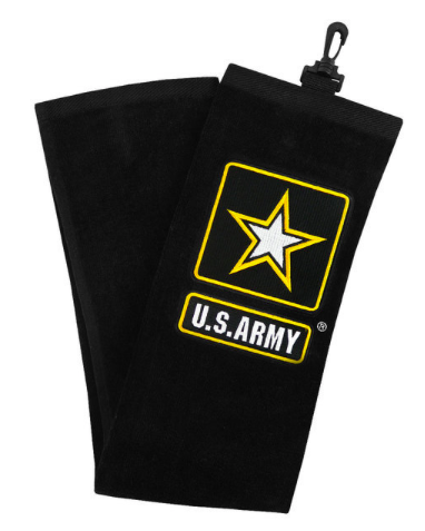 U.S. Army Tri Fold Golf Bag Towel by Hotz Golf*