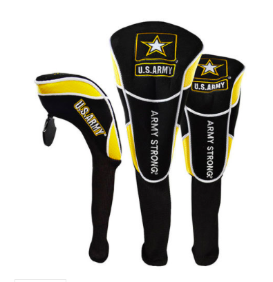 U.S. Army Military Headcovers (Set of 3) by Hotz Golf