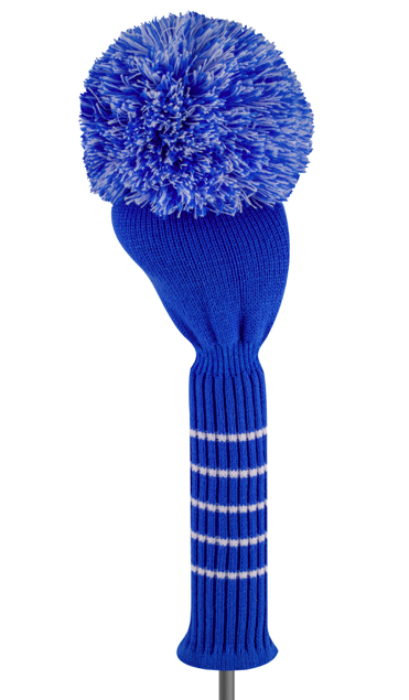 Just 4 Golf: Royal Blue Striped Driver Headcover - SALE