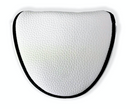 Just 4 Golf: Putter Cover Mallet Headcovers - White
