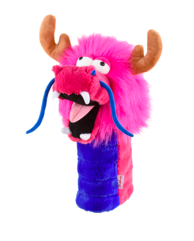 Daphne's HeadCovers: Dragon - Pink