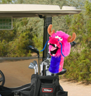 Daphne's HeadCovers: Dragon - Pink
