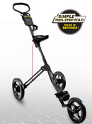 Bag Boy: Express 500 Push Cart - Matte Black/Red Golf Carts