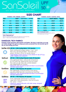 SanSoleil: Ladies UPF 50 SolStyle Cool ICE Sleeveless Zip Mock Dress - 900722I Clothing