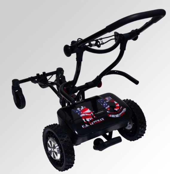 CaddyTrek: R2 "Pow Mia" Electric Golf Cart