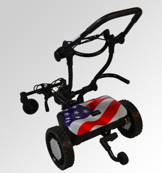 CaddyTrek: R2 "Stars and Stripes" Electric Golf Cart
