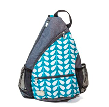 Sassy Caddy: Sling or Pickle Ball Bag - Baltic