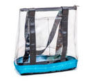 Sassy Caddy: Clear Tote Bag - Baltic