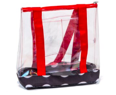 Sassy Caddy: Clear Tote Bag - Monte Carlo