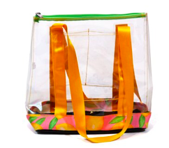 Sassy Caddy: Clear Tote Bag - Sicily