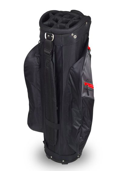Hot-Z Golf: 2.5 Cart Bag - Black/Gray/Red