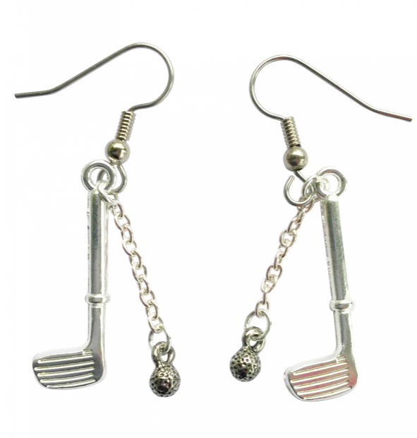 One Putt Designs - "Swing" Earrings