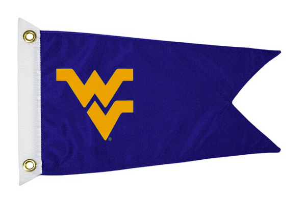 Bag Boy: Collegiate 12' x 18' Golf Cart Flag - West Virginia Mountaineers