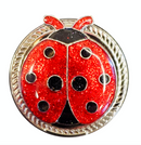 Navika: Glitzy Kicks Candy Shoe Ball Marker - Ladybug