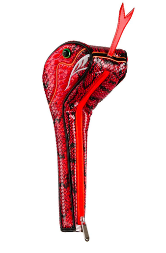Sahara Golf: Snake Driver Headcover - Red