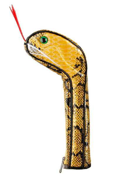 Sahara Golf: Snake Driver Headcover - Yellow