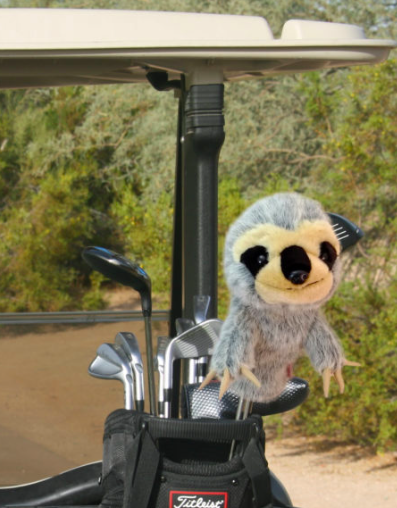 Daphne's HeadCovers: Sloth Golf Club Cover