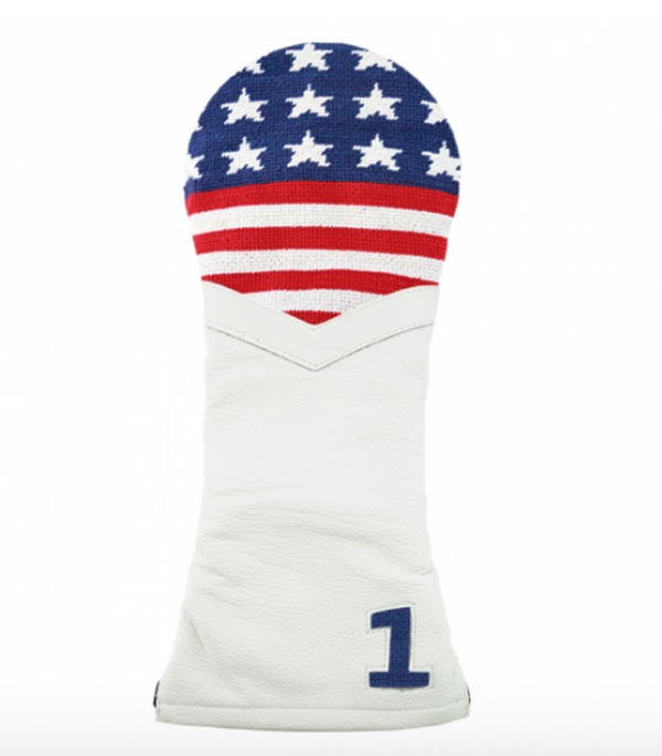 Smathers & Branson: Driver Needlepoint Golf Headcover - Old Glory