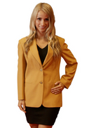 ReadyGOLF: Ladies Trophy Club Blazer Jacket - Gold