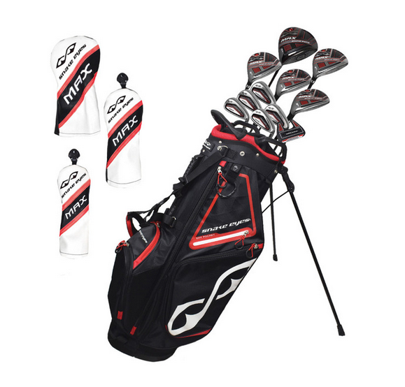 Snake Eyes Golf: Mens Max Complete Set with Stand Bag