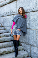 Golftini: Women's Cotton Cashmere Poncho (One Size) Clothing