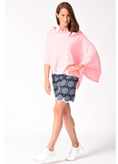Golftini: Women's Cotton Cashmere Poncho (One Size) Clothing