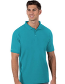 Antigua Men's Legacy Pique 104271 Reef Short Sleeve Polo (Size Medium) SALE Clothing