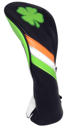Irish Shamrock Embroidered Headcover by ReadyGOLF - Driver