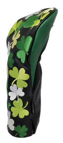 Shamrocks All-Over Embroidered Driver Headcover by ReadyGOLF