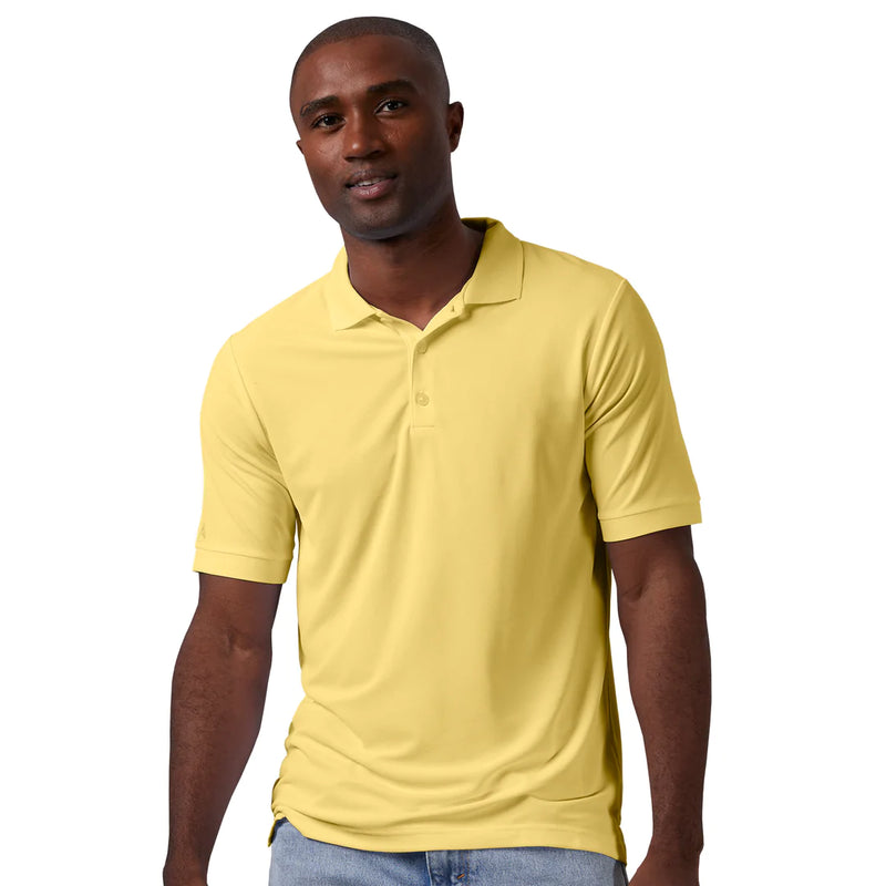 Antigua: Men's Essentials Short Sleeve Polo - Vegas Gold Legacy Pique 104271