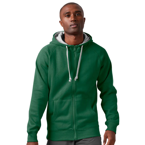 Antigua: Men's Essentials Full Zip Jacket - Victory Dark Pine 101183
