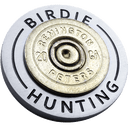 Birdie Hunting - 20 Gauge Shotgun Shell Ball Marker & Hat Clip by ReadyGOLF