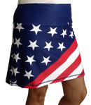 USA Flag Ladies Active SKORT by ReadyGOLF