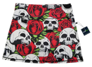 Skulls & Roses Ladies Active SKORT by ReadyGOLF