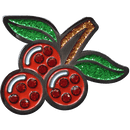 ReadyGolf: Slot Machine Cherries Ball Marker & Hat Clip with Crystals