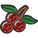 ReadyGolf: Slot Machine Cherries Ball Marker & Hat Clip with Crystals